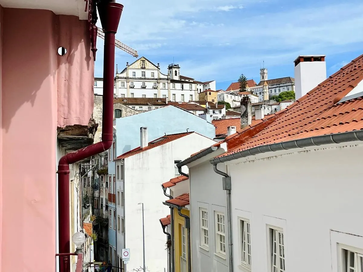 Apartamento Casa Rosa Com Ac Coímbra